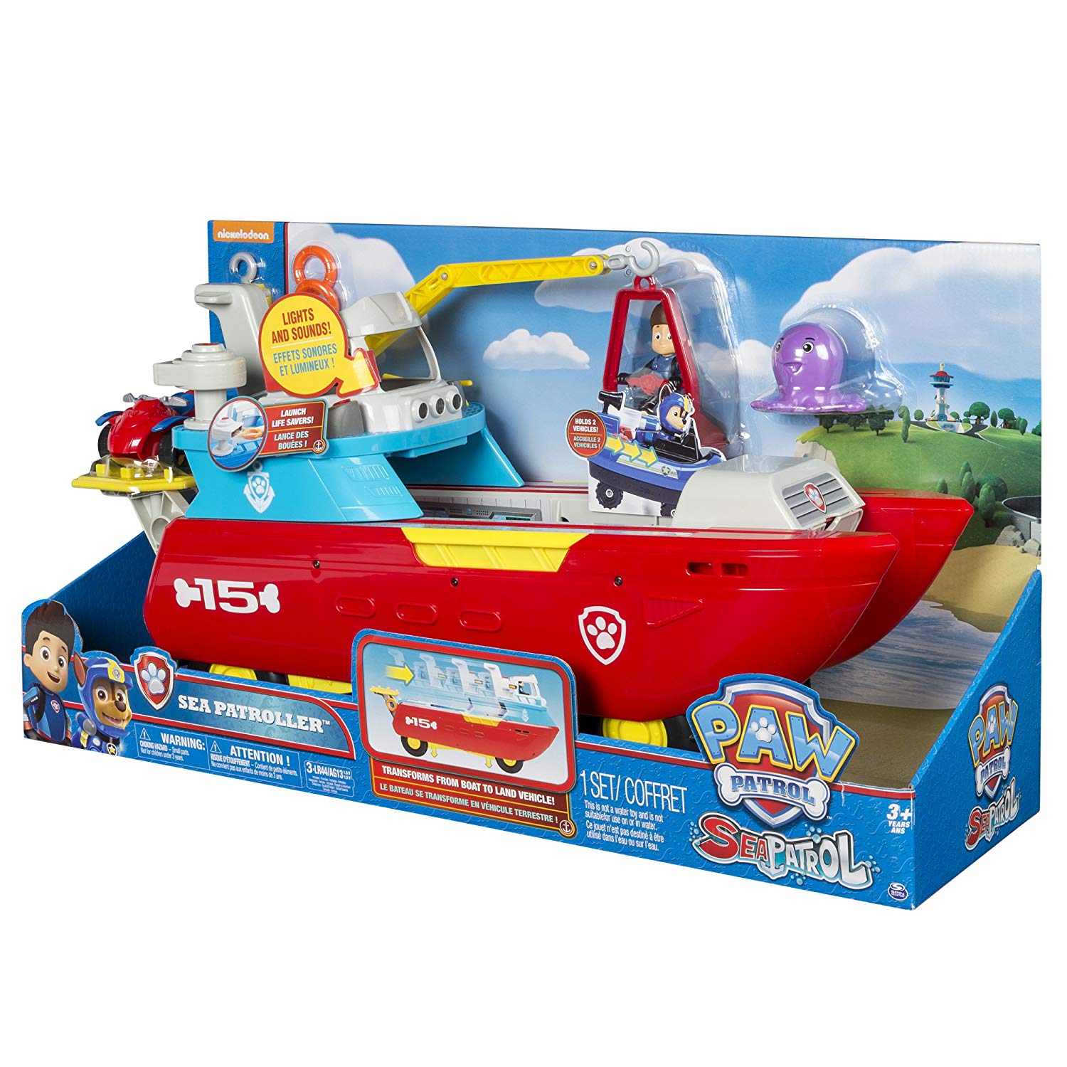 Игровой набор из серии Щенячий патруль Paw Patrol - Морской патруль  